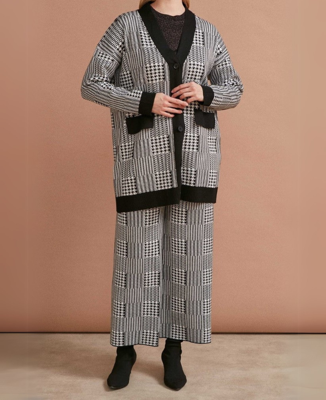 Cardigan en Tricot